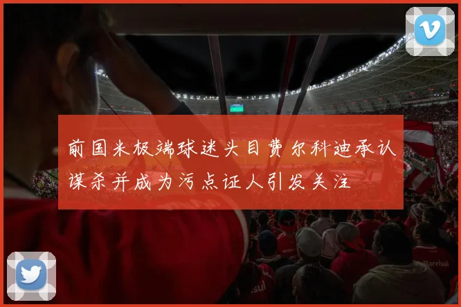 前国米极端球迷头目费尔科迪承认谋杀并成为污点证人引发关注